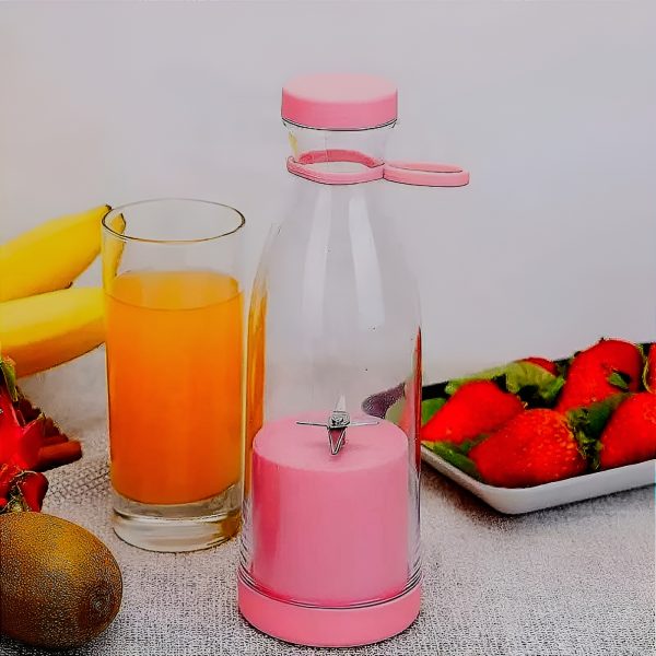 Mini Portable Blender Rechargeable Electric Fruit Juicer Mixers – 420ml